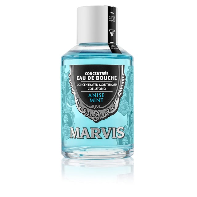 Enjuague bucal MARVIS sabor MENTA ANÍS. Colutorio de la marca MARVIS MENTA ANÍS.
