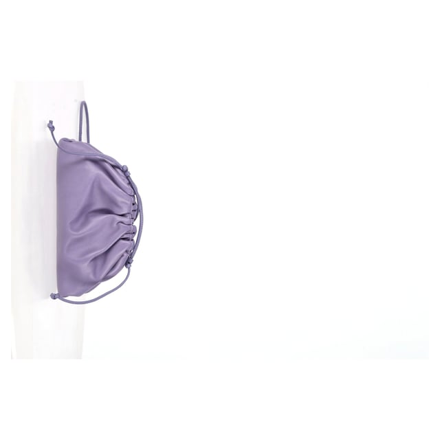 VINTAGE, RRP AS NEW
Add a splash of color to your accessory collection with the Bottega Veneta Mini Pouch in Pastel Purple Lambskin Leather. This beautifully crafted pouch features a soft leather body that feels luxurious to the touch, paired with a flat leather strap for easy wear. The magnetic closure ensures secure storage while maintaining a sleek, minimalist design. This mini pouch is the perfect accessory to complement a white flowy dress or a tailored pantsuit, adding a pop of pastel to your outfit. It can also be styled with a casual weekend look, such as a denim jacket and high-waisted jeans, for an effortlessly chic appearance. Ideal for both day-to-night wear, this versatile bag will bring a modern twist to your ensemble.
with Dust bag
Bottega Veneta Mini Pouch in Pastel Purple Lambskin Leather
Condition: Excellent
Signs of wear: No retail tag, No visible sign of wear., 
Packaging: Dust bag
Color: pastel purple
Material: Leather | leather
Size: One Size | One Size
Measurements: Width: 60; Height: 120; Length: 220; Handle drop: 630; Strap length: 1260
SKU: 468518 / NAPPUGBBA462920W