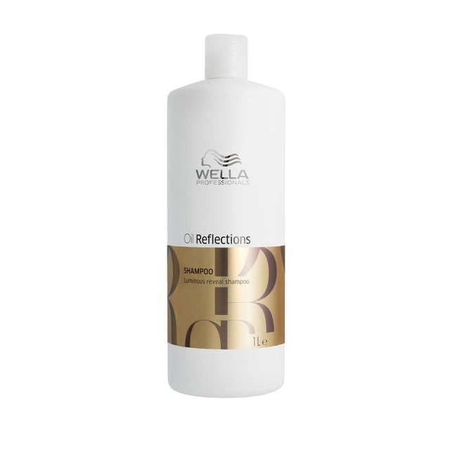 Champú Luminous Reveal de Wella Professionals – OIL REFLECTIONS   Descubre un cabello radiante y completamente purificado gracias al champú Luminous Reveal de Wella Professionals, perteneciente a la línea Oil Reflections. Este efectivo producto no solo limpia en profundidad, sino que también asegura una hidratación adecuada. Su fórmula delicada otorga un resplandor excepcional a tu melena.  Ventajas: - Limpieza profunda ideal para todo tipo de cabello. - Resultados luminosos y brillantes.