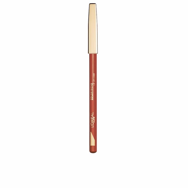 Color Riche Le Lip Liner #107seine Sunset 1,2 gr Der Colour Riche Lip Liner von LORÉAL PARIS. Lassen Sie sich von dem Lip Liner begeistern, der Ihre Lippenkonturen optimal betont und den Farbton Ihres Lippenstifts verstärkt. Die Formel enthält 75 % pflegende Inhaltsstoffe, die für Wohlgefühl sorgen. Dank der cremigen Konsistenz lässt sich der Liner mühelos auftragen und verhindert, dass der Lippenstift verläuft. Genießen Sie ein Finish mit beeindruckender Farbbrillanz.