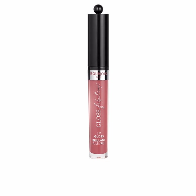 GLOSS FABULEUX de BOURJOIS. Brillo de labios nutritivo. Este brillo tiene un alto poder hidratante gracias a su rico contenido de aceite de argán y vitamina E. Estos ingredientes favorecen una regeneración profunda, aportando elasticidad y una sensación inmediata de confort a los labios. Con GLOSS FABULEUX, tus labios lucirán brillantes, voluminosos e hidratados durante todo el día. Para aplicarlo, simplemente pon el brillo directo sobre los labios y distribúyelo con el aplicador. También se puede usar sobre tu labial habitual para potenciar el color y el brillo.