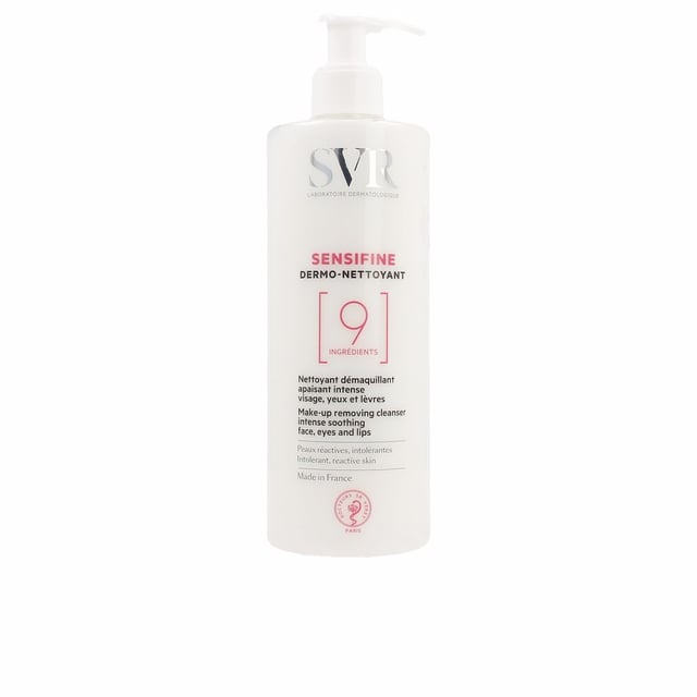 Experience the ultimate in skin comfort with SVR Sensifine Soothing Ultra-Gentle Cleansing Milk. This 400ml cleanser is specially formulated for sensitive skin, gently removing makeup from the eyes, face, and lips without irritation. Its soothing formula ensures a clean and refreshed complexion, leaving your skin feeling balanced and soft. Ideal for daily use, simply apply with your fingertips and gently massage before dabbing off with a cotton pad. Enjoy a calming cleansing experience that pampers your skin.
