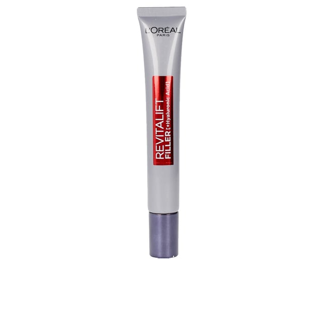 Revitalift Filler Hyaluronsäure Augen 15 ml LOréal Kosmetik. REVITALIFT FILLER Augencreme. Diese spezielle Formel zur Pflege der Augenpartie zeigt bereits nach vier Wochen eine sichtbare Reduzierung von feinen Linien dank der enthaltenen Hyaluronsäure.