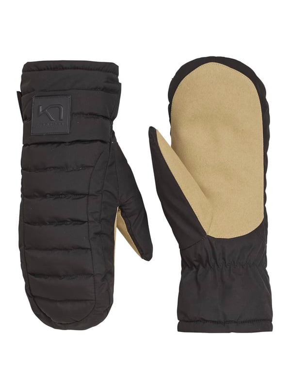 De Rita Thermolite wanten van Kari Traa voor dames zijn ideaal voor koude winterdagen. Een elastische band om de pols zorgt voor een veilige pasvorm. De winddichte buitenkant en de versteviging boven de handpalm bieden extra bescherming en duurzaamheid. Het verwarmende binnenste houdt de handen heerlijk warm. Een labelpatch maakt het ontwerp stijlvol af. Perfect voor iedereen die functionaliteit en stijl wil combineren.