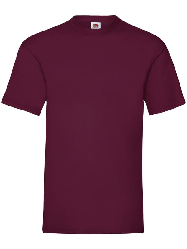 The Original Fruit of the Loom short sleeve T-shirt for men and women features a crew neck with a taped neckline for added comfort, twin needle stitching on the neck, sleeves, and hem, and is made from soft Belcoro® yarn for a premium feel; crafted from 100% cotton with a fabric weight of 135 GSM for white and 145 GSM for all other colours, this high-quality, machine-washable basic tee is perfect for everyday wear.