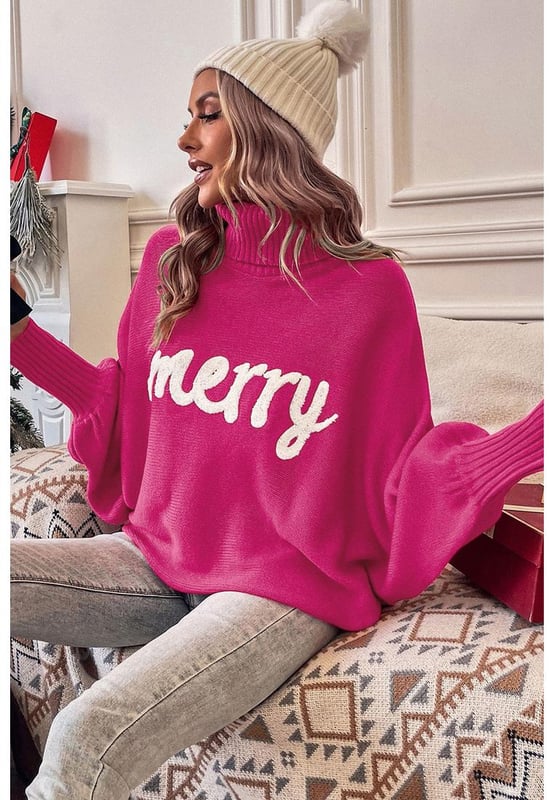 Made from 100% Polyamide
  High neck design
  Merry letter embroidery detail
  Suitable for women
Material: 100% Polyamide
