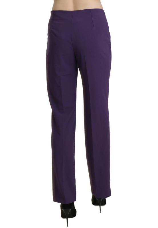 Gorgeous brand new with tags
  100% Authentic Bencivenga Pants
  High waist and straight fit
  Made of cotton
  Zipper closure
  Beautiful violet color
  Logo details
  Made in Italy
Material: Cotton