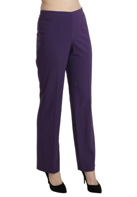 Gorgeous brand new with tags
  100% Authentic Bencivenga Pants
  High waist and straight fit
  Made of cotton
  Zipper closure
  Beautiful violet color
  Logo details
  Made in Italy
Material: Cotton