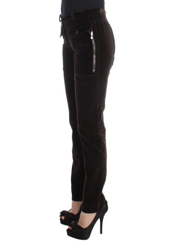 Brand: Ermanno Scervino
  Condition: Brand new with tags
  Color: Brown
  Modell: Slim Fit
  Made in Italy
  Material: 100% Cotton
  Suitable for: Women
