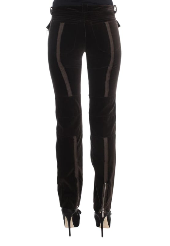 Brand: Ermanno Scervino
  Condition: Brand new with tags
  Color: Brown
  Modell: Slim Fit
  Made in Italy
  Material: 100% Cotton
  Suitable for: Women
