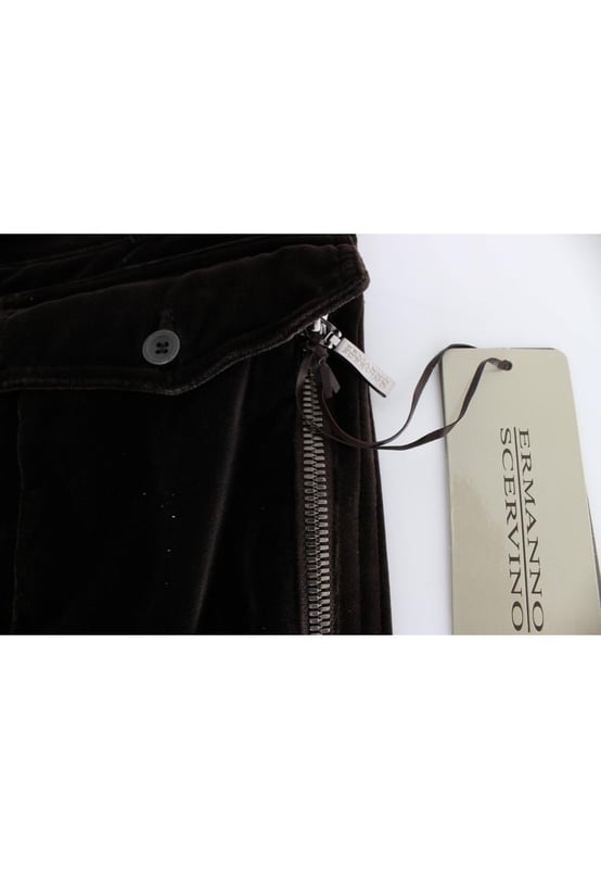 Brand: Ermanno Scervino
  Condition: Brand new with tags
  Color: Brown
  Modell: Slim Fit
  Made in Italy
  Material: 100% Cotton
  Suitable for: Women