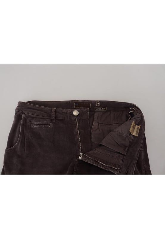 Genuine ACHT Corduroy Pants
  Brand new with tags
  Made in Italy
  Color: Brown
  Material: 97% Cotton 3% Elastane
  Logo details