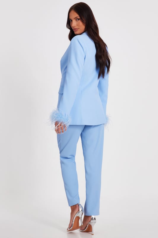- Woven finish - High waisted - Tapered leg - Tailored look - Model height: 5'6" - Model wears uk 8 / us 4 / eur 36 - Always check the wash care label - Cool hand wash with mild detergent