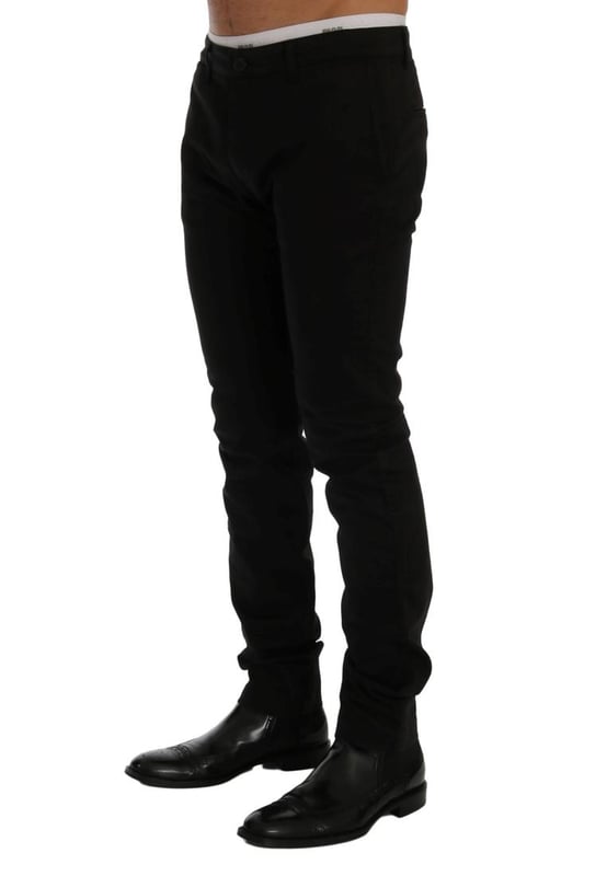 Absolutely stunning 100% Authentic brand new with tags
  Slim fit
  Two front pockets and two back pockets
  Zipper fly closure
  Logo details
  Made in Italy
  Material: 97% Cotton 3% Elastane
  Gender: Men