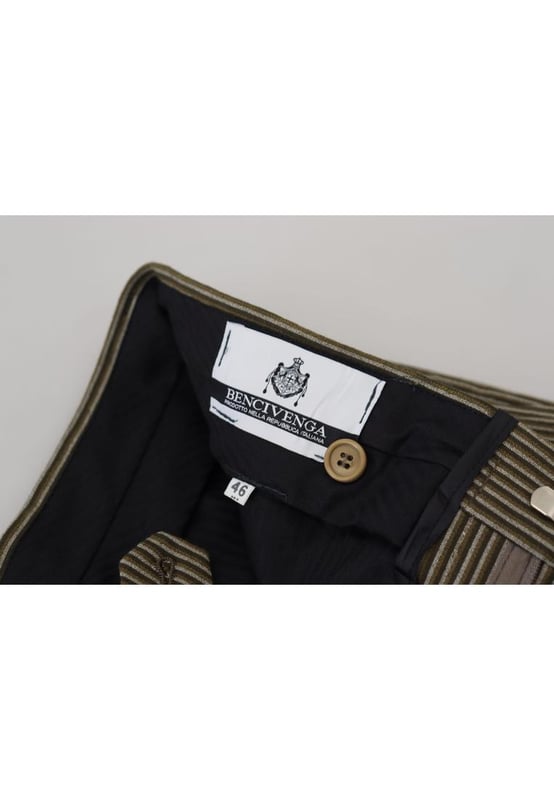 Stunning and authentic BENCIVENGA Pants
  Brand new with tags
  From the exclusive MainLine BENCIVENGA collection
  Model: Pants
  Color: Multicolor
  Material: Pure Cotton
  Logo Details
  Made in Italy