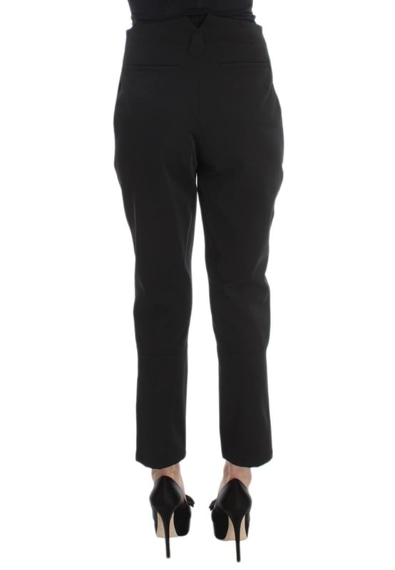 Brand: Ermanno Scervino
  Condition: Brand new with tags
  Color: Black
  Model: Capri Cropped
  Material: Cotton Blend
  Gender: Women
