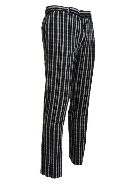100% authentic BENCIVENGA Pants with logo details
  Brand new with tags
  From the exclusive MainLine BENCIVENGA collection
  Designed for men
  Available in black and white
  Made from 80% cotton and 20% elastane
  Comfortable and flexible
  Stylish addition to any wardrobe
  Made in Italy
Material: 80% Cotton 20% Elastane