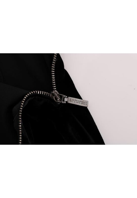 Brand: Ermanno Scervino
  Color: Black
  Modell: High waist Slim Fit Stretch
  Made in Italy
  Material: 77% Viscose 18% Silk 5% Spandex
  New with tags
  Authentic