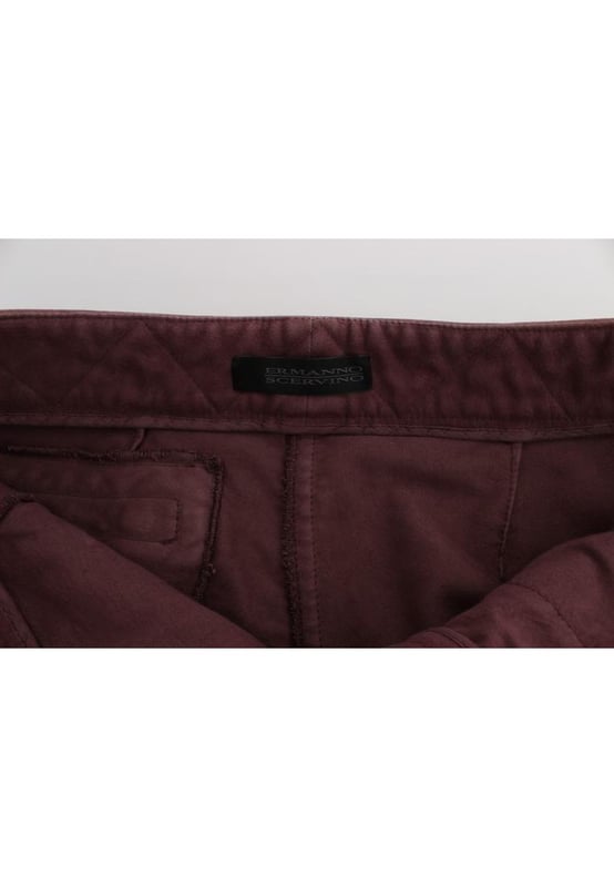 Brand new Ermanno Scervino cargo capri cropped pants in Bordeaux
  Made in Italy
  Material: 100% cotton
  Cargo style
  Cropped length
  Tags included
  Color: Bordeaux