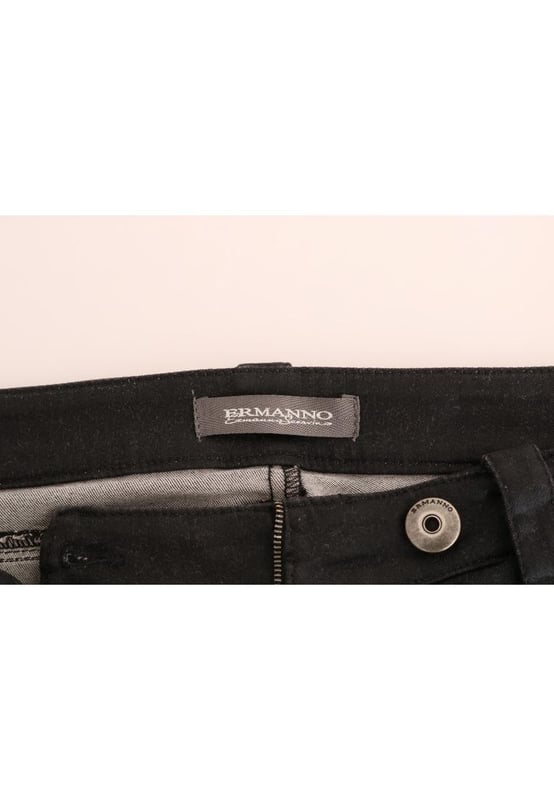 Color: Gray
  Model: Formal pants
  Zipper closure
  Logo details
  Made in Italy
  Material: 79% Cotton 19% Nylon 2% Elastan