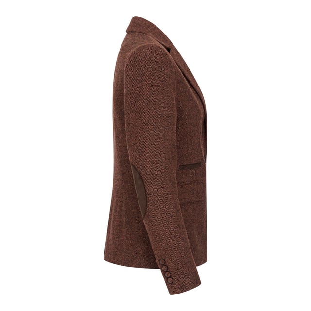 Add timeless charm to your wardrobe with this elegant Women’s Rust Brown Blazer. Designed with classic vintage-inspired elements, the blazer includes a stylish notch lapel, single-button fastening, and decorative pockets. Crafted from a premium wool blend in a sophisticated Rust Brown hue, this set offers a flattering tailored fit and can be worn together or styled separately for multiple outfit options. Ideal for both formal and smart casual occasions, this versatile ensemble combines comfort, elegance, and traditional style.
Elegant Rust Brown Colour: Sophisticated tone that complements various outfits and occasions
Tailored Fit: Designed to flatter the figure while ensuring comfort throughout the day
High-Quality Fabric: Blended with wool for warmth and durability with a soft finish