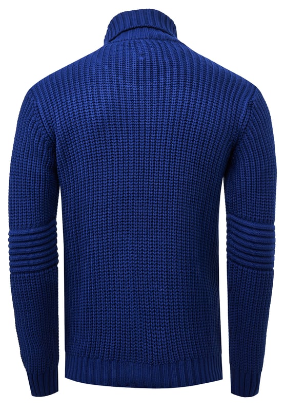 Rusty Neal Herren Strick-Pullover
 
Passform: Regular Fit
Material: 70% Polyacryl, 30% Baumwolle
Gewicht: 800 gr
Herstellungsland: Türkei
Webart: Grobstrick
Kragenform: Stehkragen mit Zipper
 
ZUFRIEDENHEITSGARANTIE: Bei uns kaufen Sie ohne Risiko, da wir unbegründete Rückgaben akzeptieren und zeitlich die Rückzahlung Erstatten. Unsere Firmenphilosophie lautet nach wie vor: "Der Kunde ist König" unser Anliegen ist es zu jeder Zeit den bestmöglichen Service zu bieten mit Firmensitz: Deutschland
HERSTELLUNG/PRODUKTION: Als Gründer wie auch Hersteller, Designen und Produzieren wir unsere Produkte als Familienunternehmen von A-Z autonom, daher können wir Qualität garantieren wie auch ein optimales Preis-Leistungs-Verhältnis. Hergestellt unter fairen Arbeitsbedingungen mit hochwertigen Materialien welche schonend verarbeitet wurden (kein Chemiegeruch). Zeitloses Design aus dem Herkunftsland: Türkei
PASSFORM: Angefertigt aus qualitativ hochwertiger wie auch anschmiegsamer Baumwollmischung, garantiert dieser Pullover einen absolut bequemen Sitz mit Wohlfühlfaktor. Unser Model trägt bei einer Körpergröße von 1,85 m und einem Gewicht über 80 kg die Größe: M (Medium). An den Europäischen Markt angepasst bieten wir diesen Pullover in folgender Passform an: Regular Fit
ANLASS: Für die kalte Jahreszeit ist dieser Strickpullover sehr warm und bequem zu tragen, KEIN KRATZEN durch hochwertige Materialien und Verarbeitung, das zeitlose und doch Moderne Design garantiert einen Stilvollen Auftritt, ob im Büro oder Business Meetings wie auch Casual am Nachmittag oder als toller Akzent auf Partys oder anderen Veranstaltungen.
MASCHINENWÄSCHE: Durch die hochwertige Verarbeitung der Materialien treten nach der Wäsche keine Farbverluste auf, auch das Einlaufen des Pullovers ist kein Thema mehr! Qualität die sich auch nach unzähligen Waschgängen gewaschen hat!
 