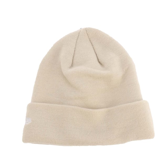 60% Polyester, 40% Acryl. Stof: Gebreid. Ontwerp: Geborduurd. Omhoog gedraaid manchet, geweven label.