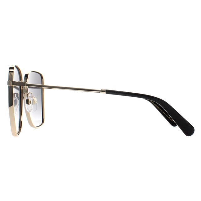 Marc Jacobs Square Womens Gold Dark Grey Gradient MARC 829/S  Sunglasses offer an effortlessly stylish look with a sophisticated, everyday design. With a sleek and modern frame, they provide a perfect balance of fashion and comfort. The subtle branding and premium materials make them a great addition to any wardrobe.
