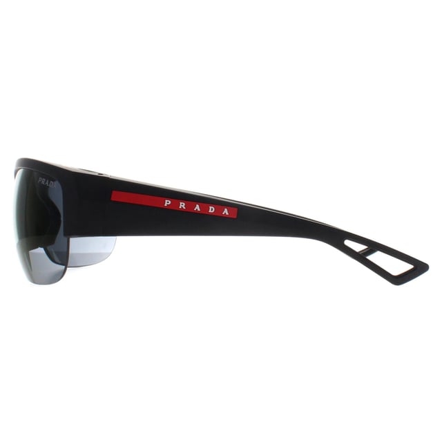 Prada Sport Sport Mens Matte Black Dark Blue Violet Mirror PSA01S  Sunglasses bring a bold, structured frame with a modern edge. Designed for those who appreciate high-end design and excellent craftsmanship, these sunglasses offer a striking look while protecting your eyes from harmful UV rays.
