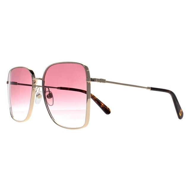 Marc Jacobs Square Womens Gold Pink Gradient MARC 829/S  Sunglasses offer an effortlessly stylish look with a sophisticated, everyday design. With a sleek and modern frame, they provide a perfect balance of fashion and comfort. The subtle branding and premium materials make them a great addition to any wardrobe.