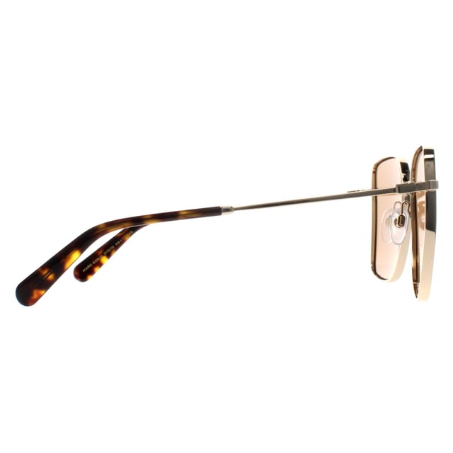 Marc Jacobs Square Womens Gold Brown MARC 829/S  Sunglasses offer an effortlessly stylish look with a sophisticated, everyday design. With a sleek and modern frame, they provide a perfect balance of fashion and comfort. The subtle branding and premium materials make them a great addition to any wardrobe.
