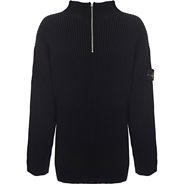 Stone Island Sweaters
       Brand: Stone Island
       Material: 100%Virgin Wool
       Design: Expertly crafted from premium virgin wool, this sweater offers exceptional softness, natural insulation, and breathability. It features ribbed finishes at the neckline, cuffs, and hem for a structured, comfortable fit. The iconic Stone Island compass badge on the sleeve adds a touch of recognizable edge to the minimalist design
       Colour: Black
       Style: Refined and timeless. With a clean silhouette and luxurious feel, this piece transitions effortlessly from casual wear to more elevated stylingâ€”perfect for those who appreciate subtle sophistication and functional design