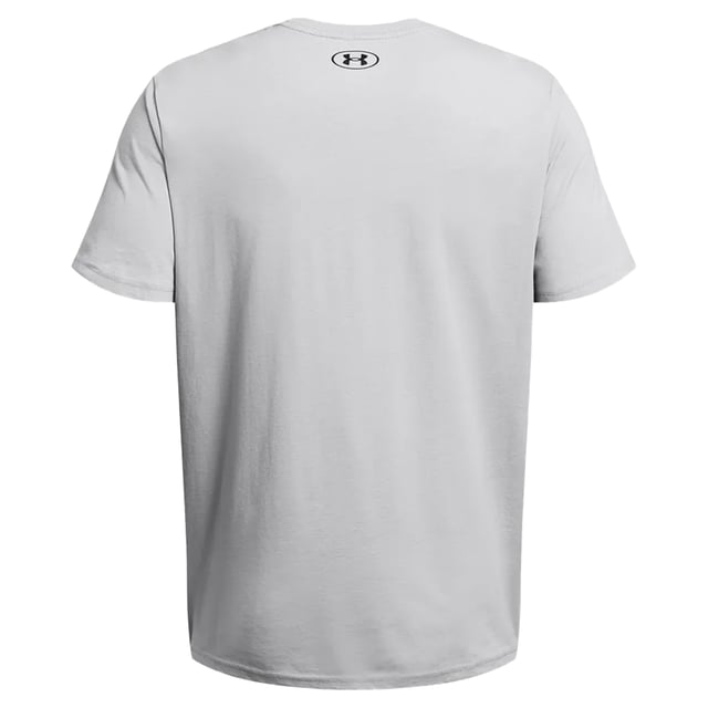 60% Cotton, 40% Polyester. Fabric: Soft Touch. Design: Logo, Wordmark. Neckline: Crew Neck, Ribbed. Sleeve-Type: Short-Sleeved. Fabric Technology: Lightweight, Quick Dry. XS: 36 in. S: 38 in. M: 40 in. L: 44 in. XL: 48 in. XXL: 52 in. 3XL: 56 in.