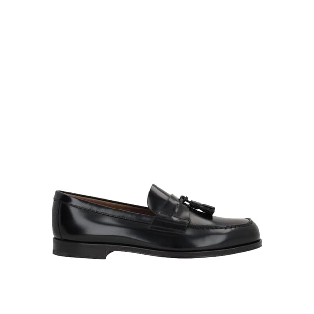 Mocasines de Cuero Prada para Hombre - Composición: 100% cuero de ternera - Interior: Cuero - Plantilla: Cuero - Suela: Cuero - Punta redonda - Plantilla con marca - Diseño sin cordones - Hecho en Italia - Género: HOMBRE -