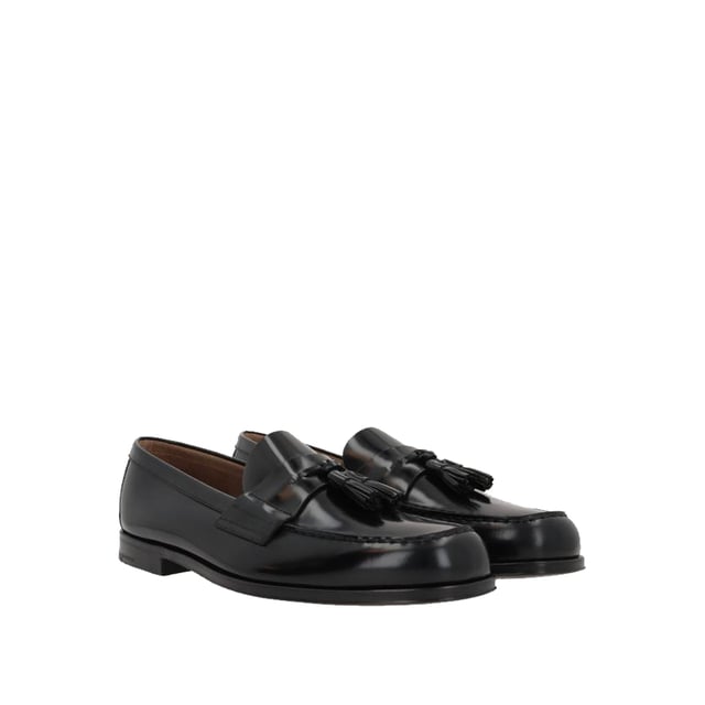 Mocasines de Cuero Prada para Hombre - Composición: 100% cuero de ternera - Interior: Cuero - Plantilla: Cuero - Suela: Cuero - Punta redonda - Plantilla con marca - Diseño sin cordones - Hecho en Italia - Género: HOMBRE -