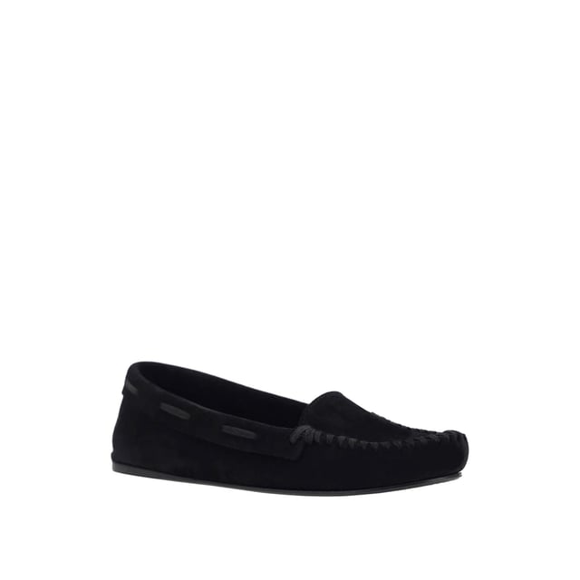 - Composición: 100% cuero de ternera - Interior: Cuero - Plantilla: Cuero - Suela: Cuero - Punta redonda - Detalle de cuero - Plantilla marcada con la marca - Efecto ante - Diseño slip-on - Hecho en Italia - Género: MUJERES -
