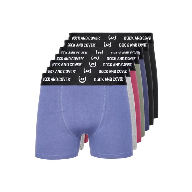 95% Cotton, 5% Elastane. Design: Logo, Plain. Packaging: Boxed, Cardboard, Hanger. Waistline: Branded, Jacquard Waistband.