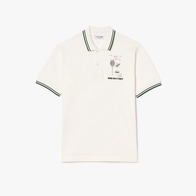 PH8008 Original L.12.12 Embroidered Patent Cotton Polo Shirt Organic cotton piqué Classic fit  comfortable sleeves Textured stripes on sides René did it first engraved buttons Embroidered crocodile at hem Original L.12.12 Embroidered Patent Cotton Polo Shirt Organic cotton piqué Classic fit  comfortable sleeves Textured stripes on sides René did it first engraved buttons Embroidered crocodile at hem
