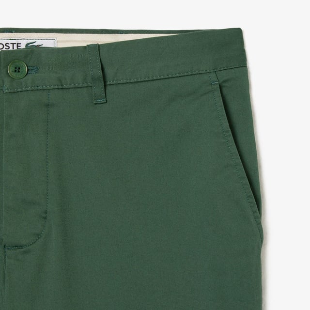 FH2647 Men's Slim Fit Stretch Cotton Bermuda Shorts Slim fit Stretch cotton gabardine Five pockets and belt loops Zip fly with interior and exterior buttons  Men's Slim Fit Stretch Cotton Bermuda Shorts Slim fit Stretch cotton gabardine Five pockets and belt loops Zip fly with interior and exterior buttons