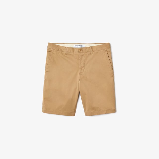 FH2647 Men's Slim Fit Stretch Cotton Bermuda Shorts Slim fit Stretch cotton gabardine Five pockets and belt loops Zip fly with interior and exterior buttons  Men's Slim Fit Stretch Cotton Bermuda Shorts Slim fit Stretch cotton gabardine Five pockets and belt loops Zip fly with interior and exterior buttons