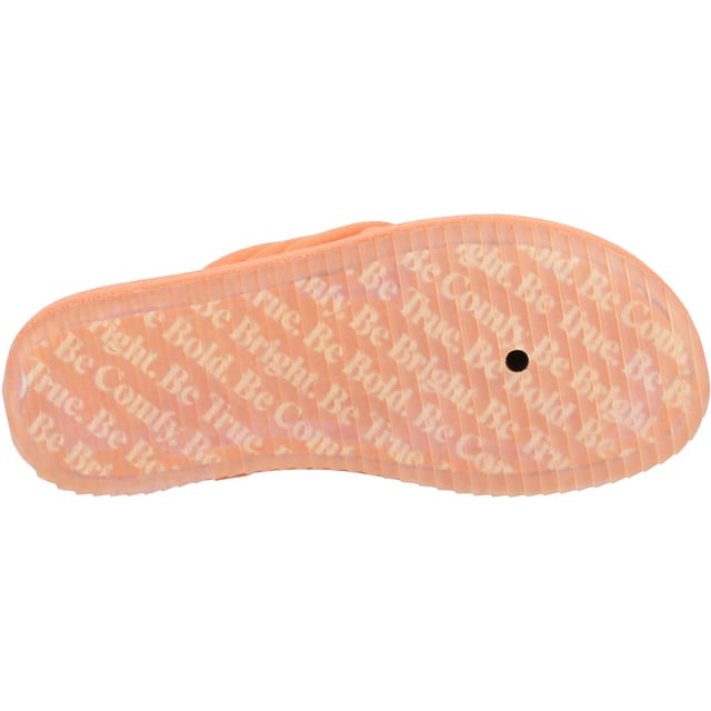 Hush Puppies Sienna Sandal Ladies Summer Keep a bright outlook with our comfortable and colourful Sunshine Slides. Perfect for days at the beach, pool and lounging all summer long, the Sienna Slide features a memory foam footbed, lightweight outsole and relaxed styling for all day comfort