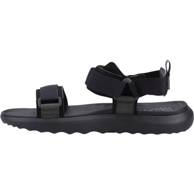 Trend on, trendsetter, in the sandal style of the moment. Carson Sandal's three stretchy and adjustable footsteps create an instant custom fit, with foam throughout for all-foot comfort.