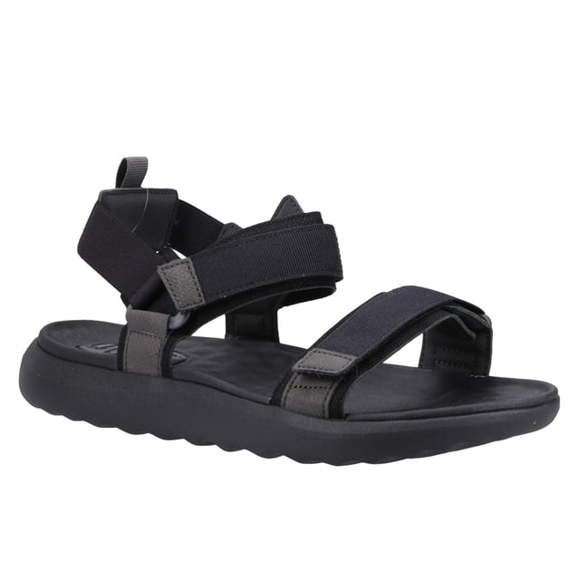 Trend on, trendsetter, in the sandal style of the moment. Carson Sandal's three stretchy and adjustable footsteps create an instant custom fit, with foam throughout for all-foot comfort.