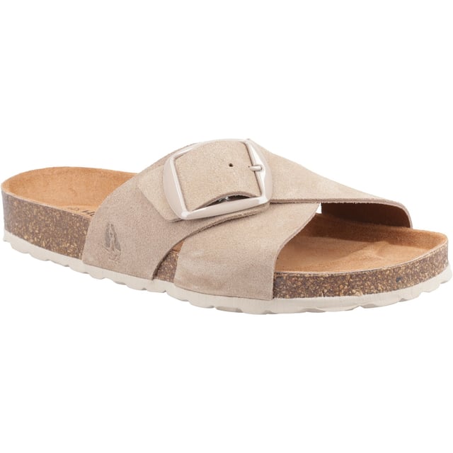 Easy slip on classic mules in some pretty pastel colours the Becky features a real suede upper and contoured footbed
