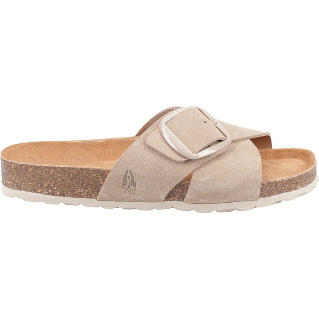 Easy slip on classic mules in some pretty pastel colours the Becky features a real suede upper and contoured footbed