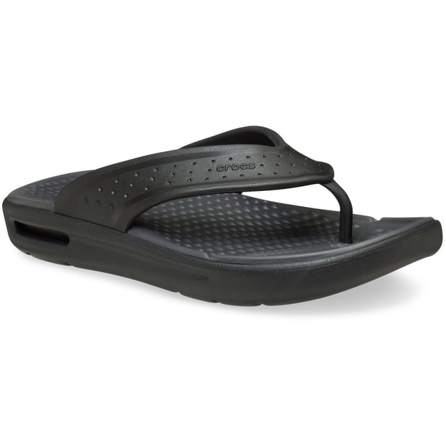 Step up your sandal game with the InMotion Flip. A new, flip version of the ever-popular InMotion Clog, it boasts Iconic Crocs Comfort with an upper that feels like nothing at all, floating on top of your foot and moving with you without restriction