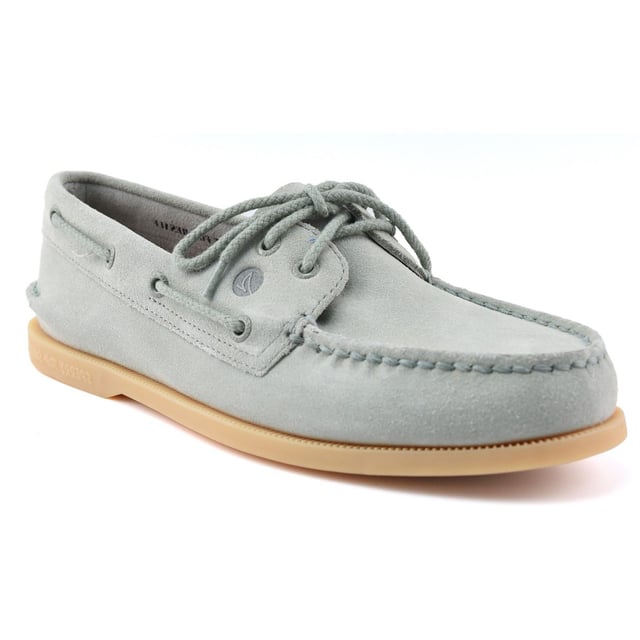 Our Authentic Original 2-Eye Boat Shoe has defined style for generations. This iconic silhouette sets itself apart with superior craftsmanship and attention to detail in the form of a luxurious suede upper with traditional moccasin construction.