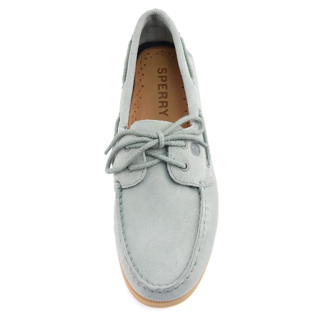 Our Authentic Original 2-Eye Boat Shoe has defined style for generations. This iconic silhouette sets itself apart with superior craftsmanship and attention to detail in the form of a luxurious suede upper with traditional moccasin construction.