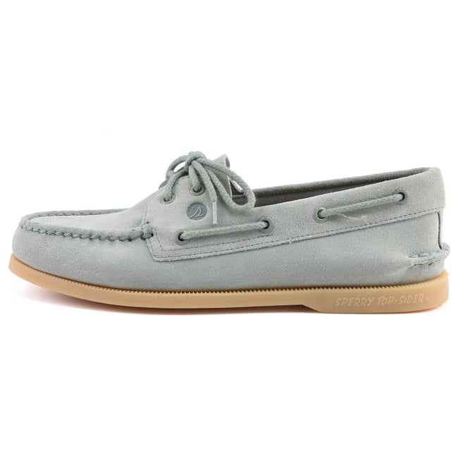 Our Authentic Original 2-Eye Boat Shoe has defined style for generations. This iconic silhouette sets itself apart with superior craftsmanship and attention to detail in the form of a luxurious suede upper with traditional moccasin construction.
