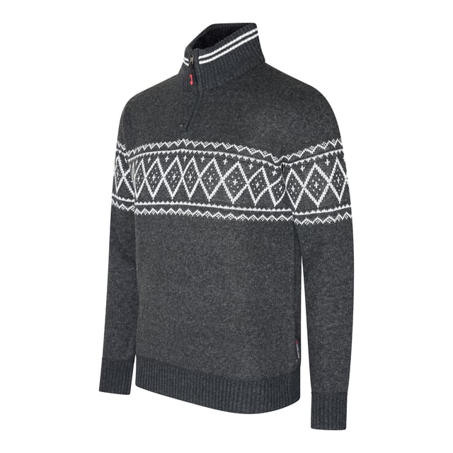 Norlund trui Luroy voor heren. De trui Luroy is gemaakt van polyester, en heeft een normale pasvorm.  Merk: NorlundModelnaam: LuroyCategorie: heren truiMaterialen: polyesterKleur: grijs